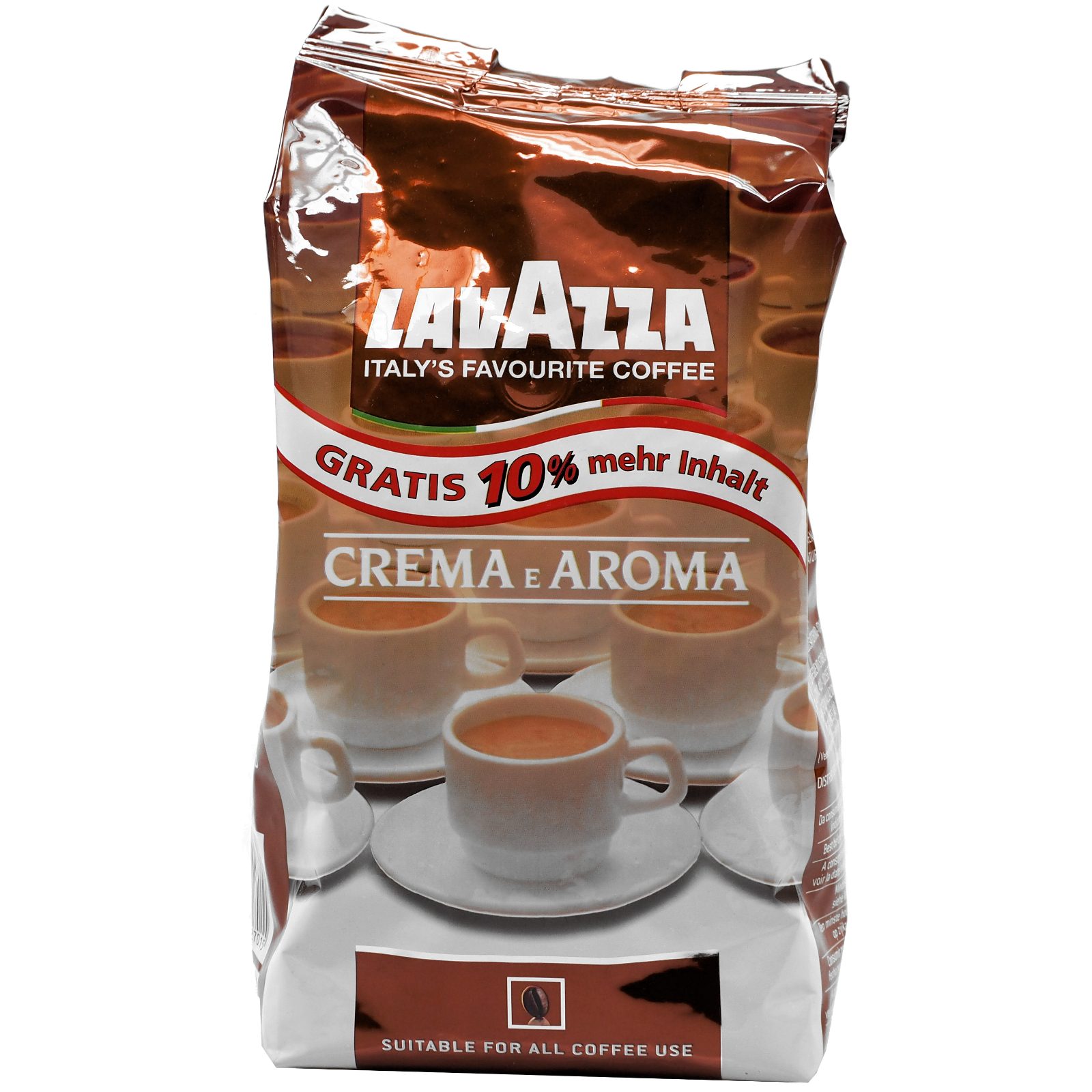 Lavazza crema e Aroma Blue. Lavazza crema e Aroma Expert.